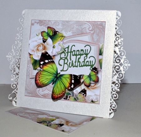 Opulent Green Butterfly Mini Kit by Kristina Norbat
