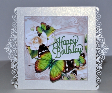 Opulent Green Butterfly Mini Kit by Kristina Norbat