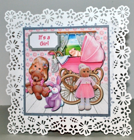Its a Girl Nursery by Kristina Norbat
