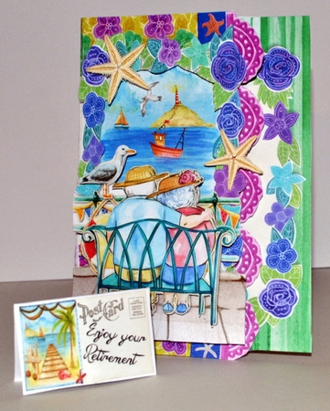 Beauty and the Beach Quick Cards by Kristina Norbat