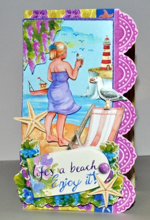 Beauty and the Beach Quick Cards by Kristina Norbat