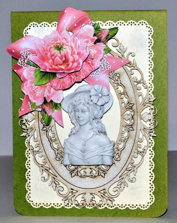 CU Pretty In Pink Bow Vignette by Kristina Norbat