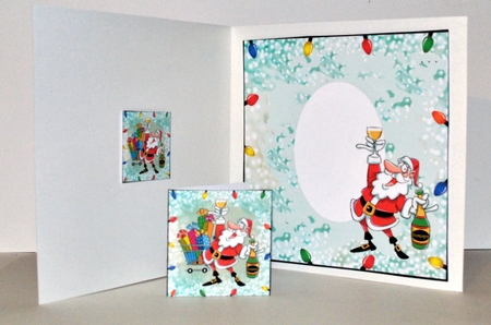 Champagne Santa - Insert by Kristina Norbat