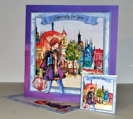 Shopping in the Rain Mini Kit by Kristina Norbat