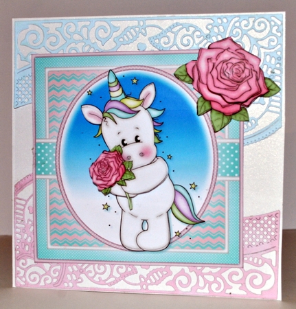Unicorn with Rose mini Kit with Ages 1 - 6 yrs by Kristina Norbat