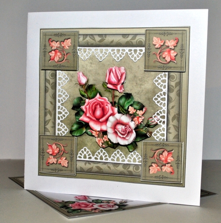 Roses 4 Page 8x8 Mini KIt by Kristina Norbat