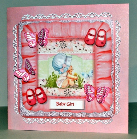 Its a Girl Quick Card by Kristina Norbat