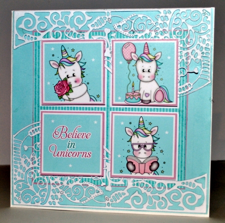 Unicorn Squares 2 Mini Kit by Kristina Norbat