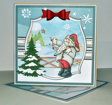Santa sees a star by Kristina Norbat