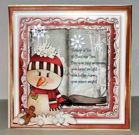 snowman and the gingerbread man by Kristina Norbat