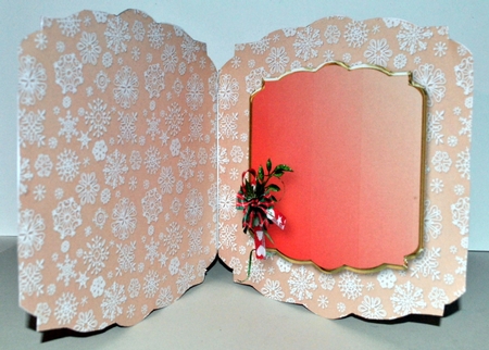 Calling Santa - Shaped Card Mini Kit by Kristina Norbat