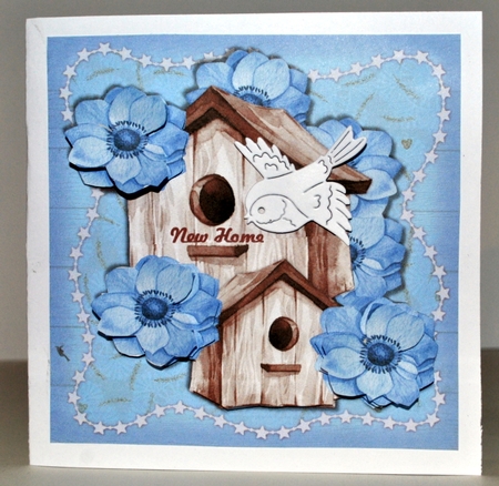 New Home Birdhouse Cute by Kristina Norbat