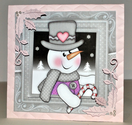 Chilly with Candy Cane 2 Mini Kit by Kristina Norbat