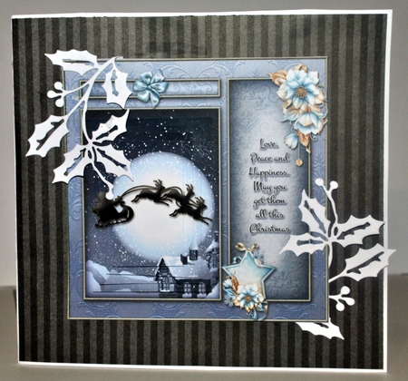 This Christmas 8x8 Pyramage Mini Kit by Kristina Norbat