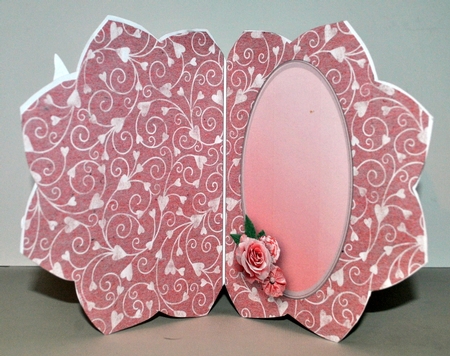 Vintage Posy - Petal Shaped Card Mini Kit by Kristina Norbat