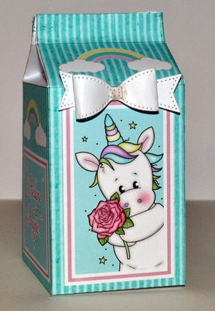 Unicorn with Rose Gift Set with Ages 1 to 8 Years by Kristina Norbat