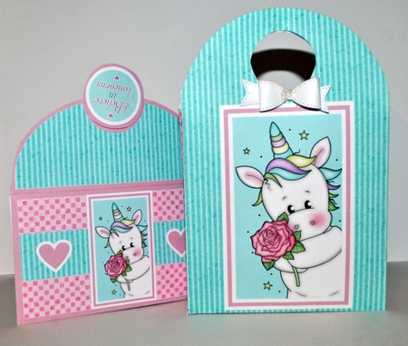 Unicorn with Rose Gift Set with Ages 1 to 8 Years by Kristina Norbat