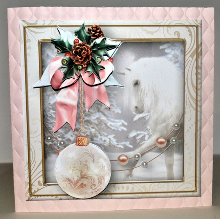 Winter Wonderland - Decoupage Card Mini Kit by Kristina Norbat
