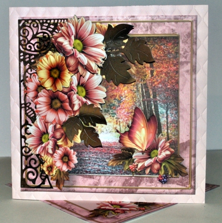 Autumn Woods - Decoupage Card Mini Kit by Kristina Norbat
