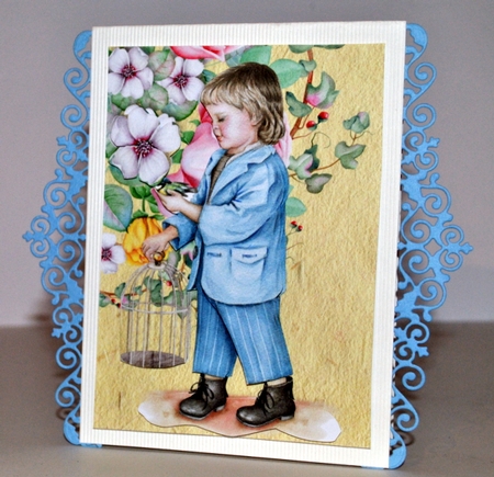 Gentle Soul Quick Card/Topper by Kristina Norbat