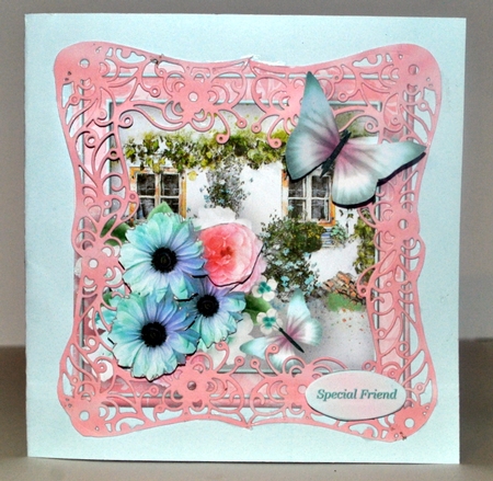 Country Lane - Decoupage Card Mini Kit by Kristina Norbat