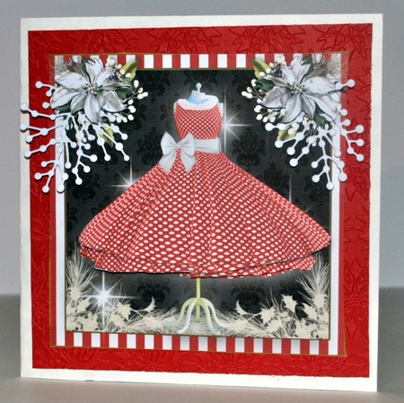 The Christmas Dress Card Kit by Kristina Norbat