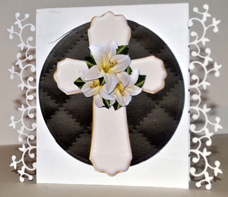 Cross and Lillies by Kristina Norbat
