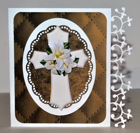 Cross and Lillies by Kristina Norbat