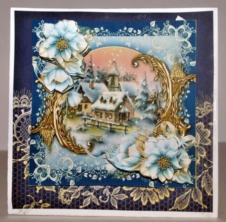 Softly Falling Snow Christmas Mini Kit by Kristina Norbat