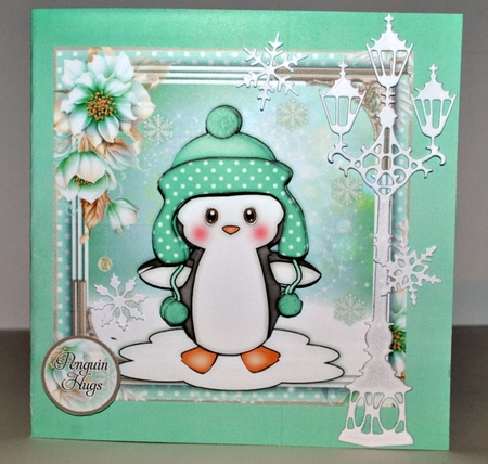 CHRISTMAS PENGUINS 2 BUMPER KIT - 5 Mini Kits by Kristina Norbat