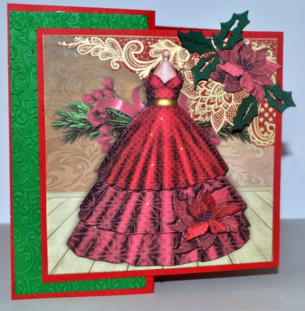 Christmas  Evening Dress Mini Kit by Kristina Norbat