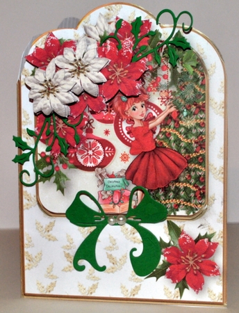 Decorating the Tree - Shaped Card Mini Kit by Kristina Norbat