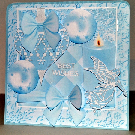 Icy Blue Embelishments by Kristina Norbat