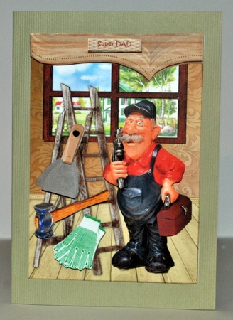 Window Card  Mr. Fix it by Kristina Norbat