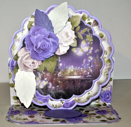 Enchanted Forest - Framed Easel Card Mini Kit by Kristina Norbat