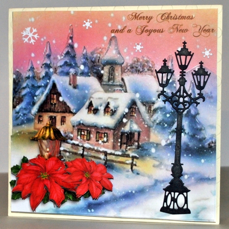 Layered Christmas - Church by Kristina Norbat