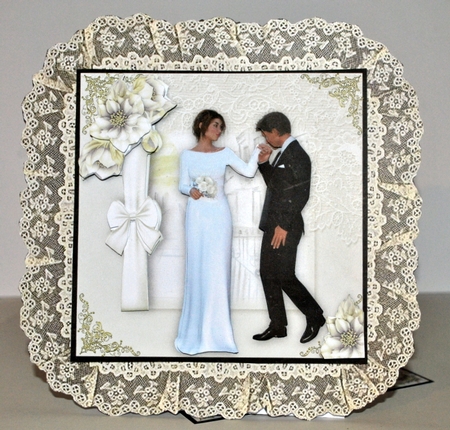 A Beautiful Wedding Day Card Kit by Kristina Norbat