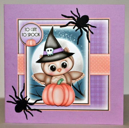 Too Cute To Spook Owl Mini Kit by Kristina Norbat