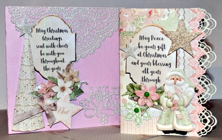 Sentimentally Christmas Quick Cards by Kristina Norbat