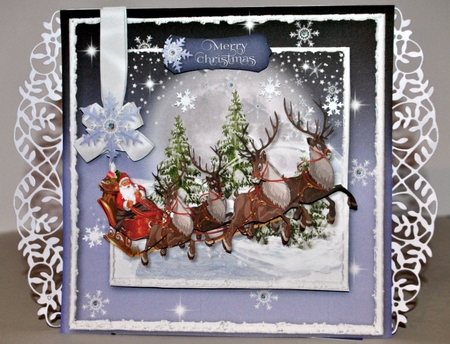 Santa Delivery Mini Kit by Kristina Norbat