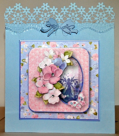 Fairy Woodland - Layered Frame Card Mini Kit by Kristina Norbat