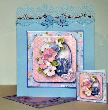 Fairy Woodland - Layered Frame Card Mini Kit by Kristina Norbat