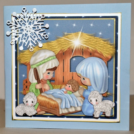 Away In a Manger.... Mini Kit by Kristina Norbat