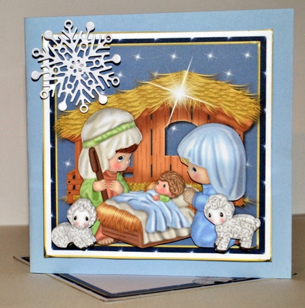 Away In a Manger.... Mini Kit by Kristina Norbat