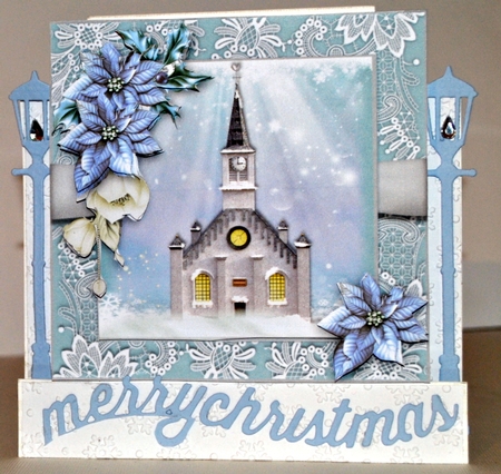 Christmas Blessings Card kit by Kristina Norbat
