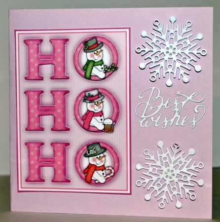Ho Ho Ho Pink Mini Kit by Kristina Norbat