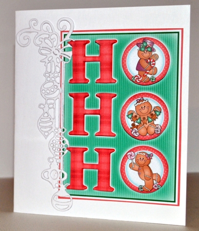 Ho Ho Ho Gingerbread Men  by Kristina Norbat