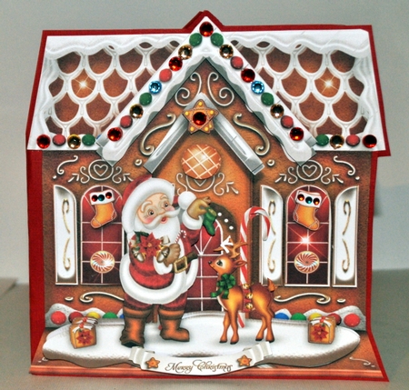 Christmas Gingerbread House Mini Kit by Kristina Norbat