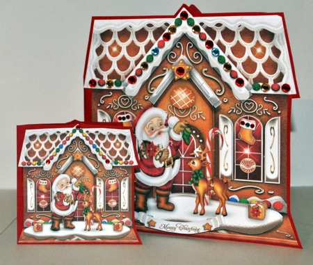 Christmas Gingerbread House Mini Kit by Kristina Norbat