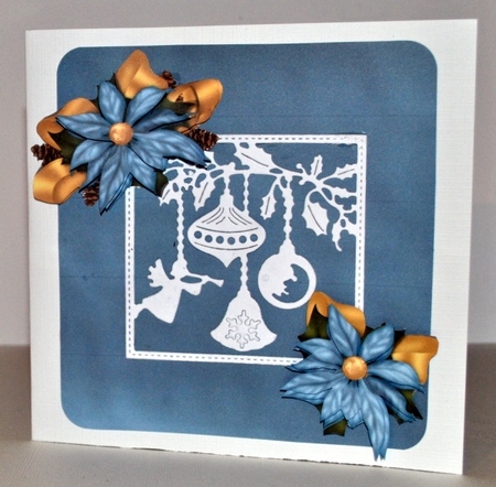 CU Designer Resources Poinsettia Bow by Kristina Norbat